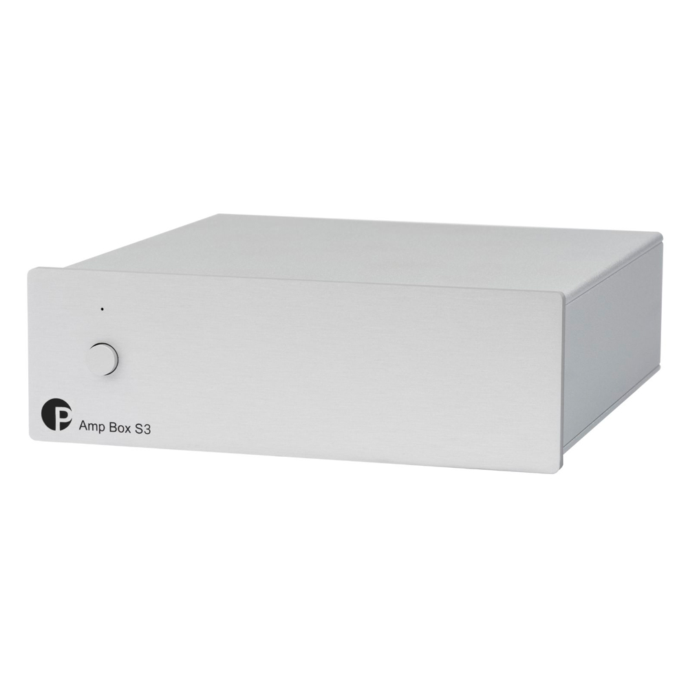 Усилители мощности Pro-Ject AMP BOX S3 Silver ламповые фонокорректоры pro ject tube box s2 silver