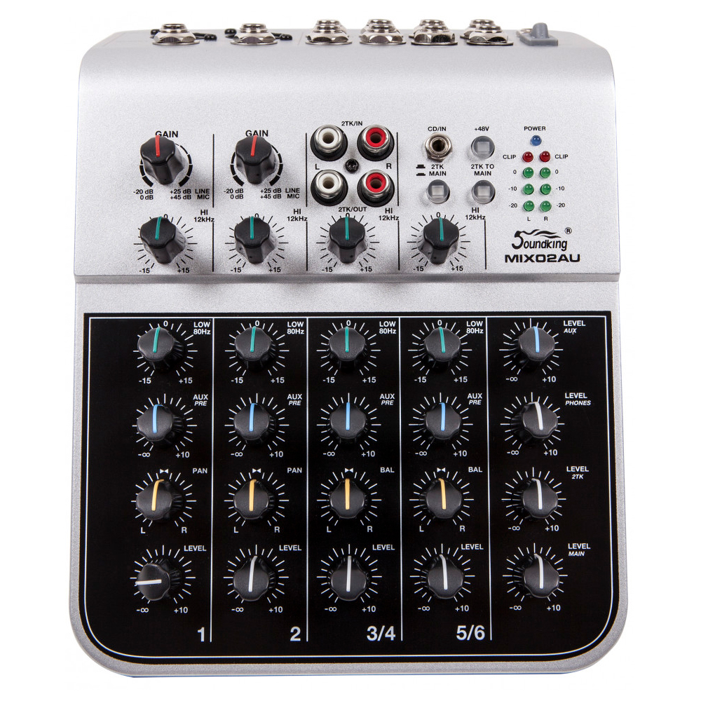 Микшерные пульты аналоговые SOUNDKING MIX02AU микшерные пульты аналоговые soundcraft efx12