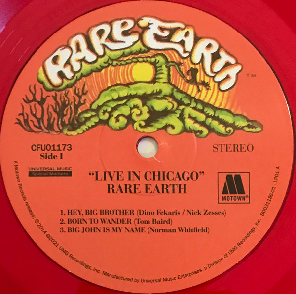 Рок IAO Rare Earth - Live In Chicago (Coloured Vinyl 2LP) - фото 9