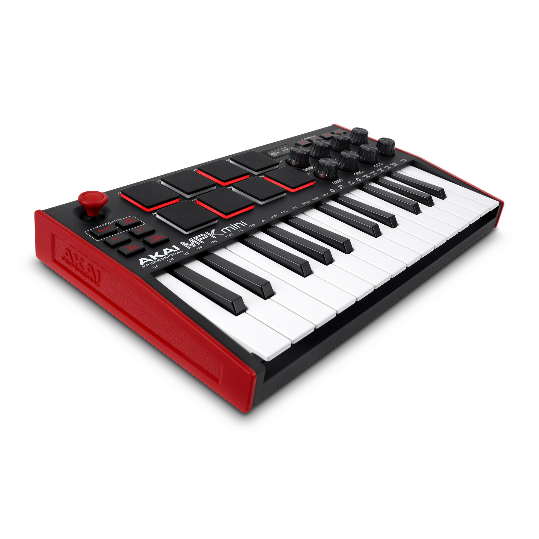MIDI клавиатуры Akai PRO MPK MINI MK3 контроллер midi клавиатуры worlde panda с 25 клавишами и midi контроллер drum pad