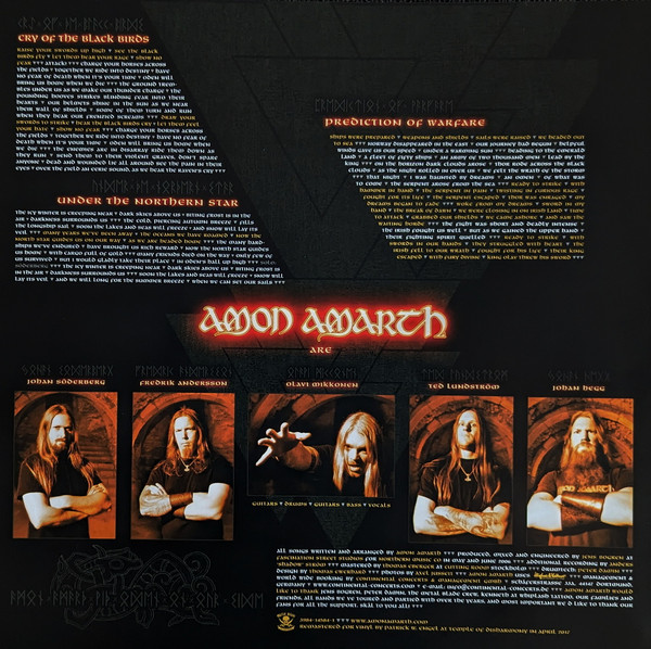 Металл Metal Blade Records Amon Amarth - With Oden On Our Side (Coloured Vinyl LP) - фото 9