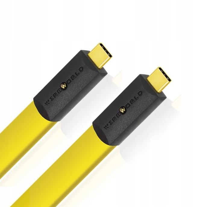 USB, Lan Wire World Chroma 8 USB 3.1 C-C Flat Cable 1.0m (C31C1.0M-8) usb lan wire world chroma 8 usb 3 0 a micro b flat cable 3 0m c3am3 0m 8