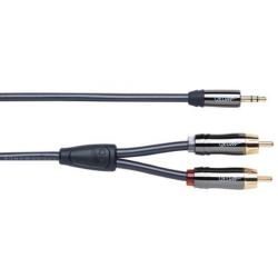 Кабели межблочные аудио QED 6501 Performance Audio J2P Graphite 3.0m (3.5mm - 2RCA) кабели межблочные аудио qed 6604 performance optical digital graphite 5 0m