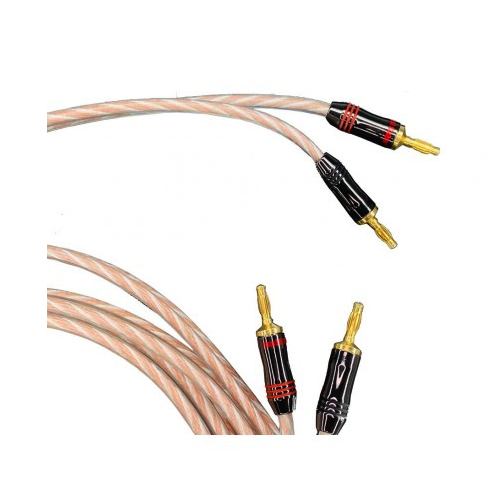 Кабели акустические с разъёмами Real Cable Prestige 400 2m разъёмы для акустического кабеля real cable b7210 2c банан