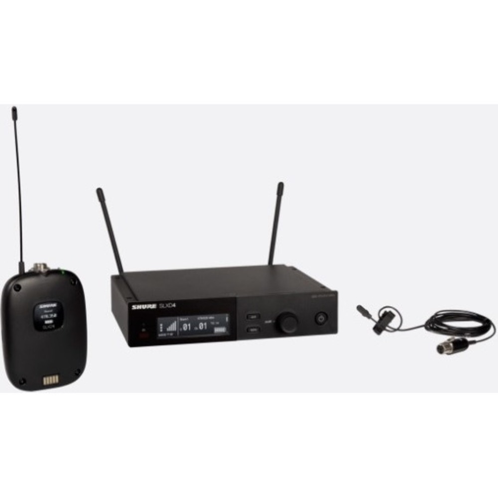 Радиосистемы инструментальные Shure SLXD14E/DL4B-H56 беспроводная микрофонная система ulanzi j12 с 1 приемником и 2 микрофонами