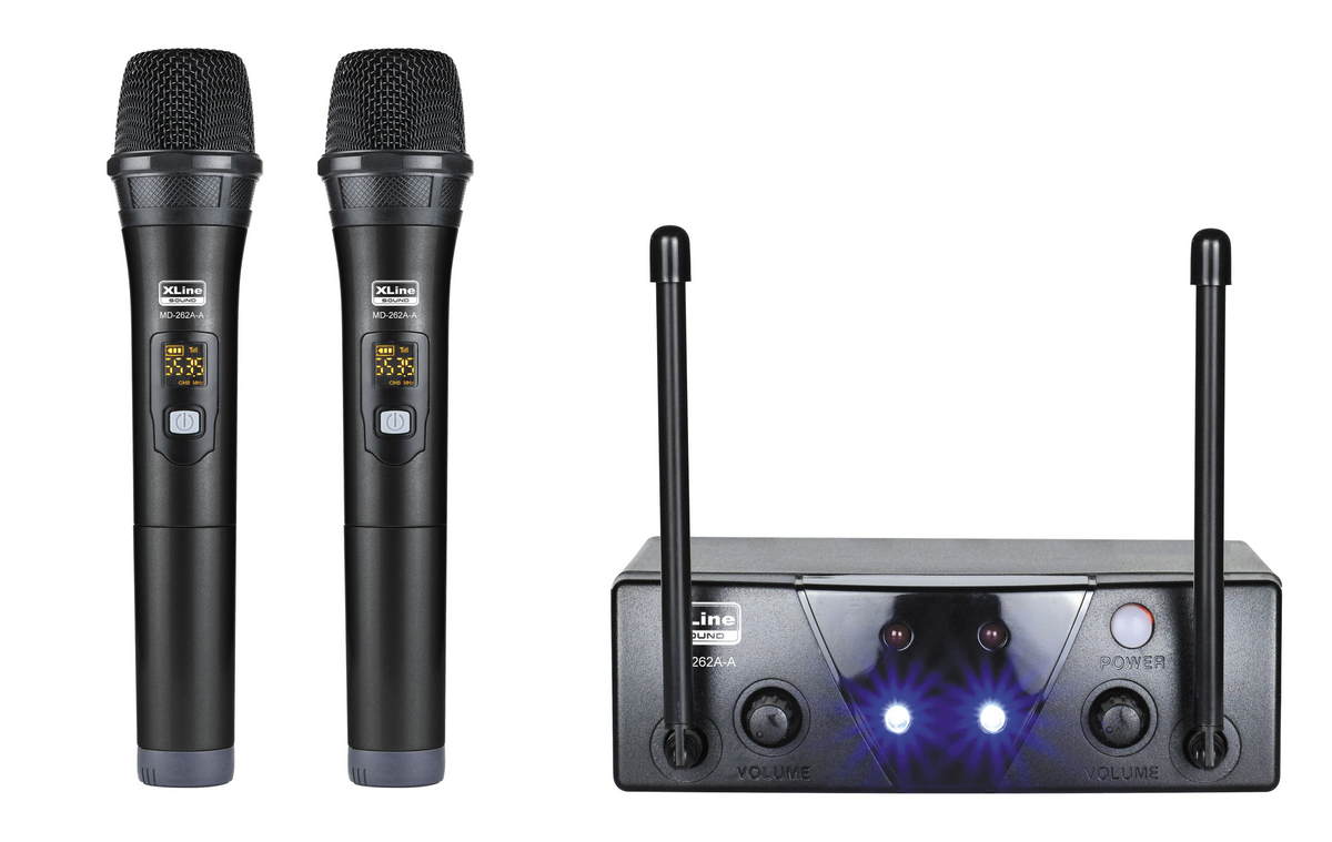 Радиосистемы с ручным микрофоном Xline MD-262A-A (650-755 МГц) радиосистемы с ручным микрофоном akg wms40 mini vocal set bd us25b 537 9мгц