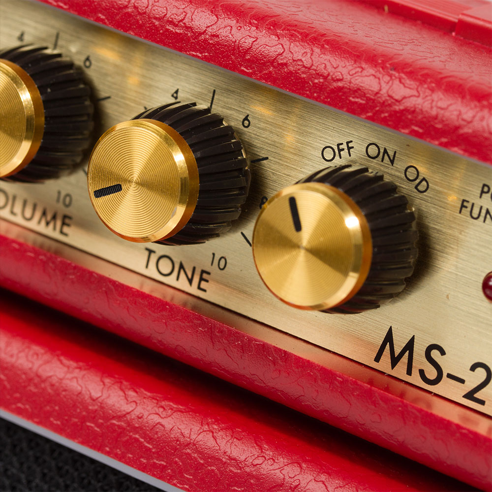 Гитарные комбо MARSHALL MS-2R MICRO AMP (RED), цвет красный - фото 10