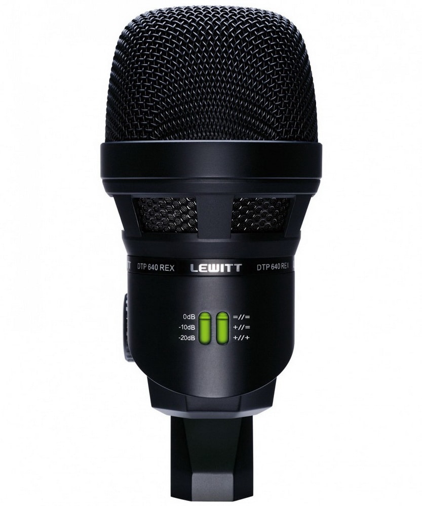 Инструментальные микрофоны LEWITT DTP640 REX- студийные микрофоны lewitt lct441flex