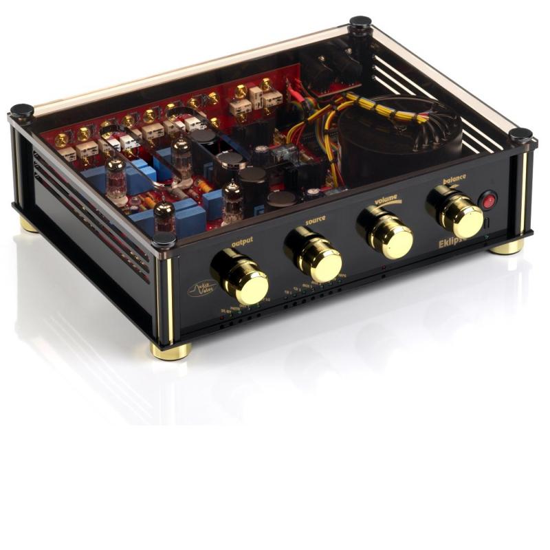 Предусилители AUDIO VALVE Eclipse black/gold el34c psvane vacuumtube audio valve replaces 5881 6l6g 6ca7 kt77 el34 tube amplifier hifi audio amplifier matched quad