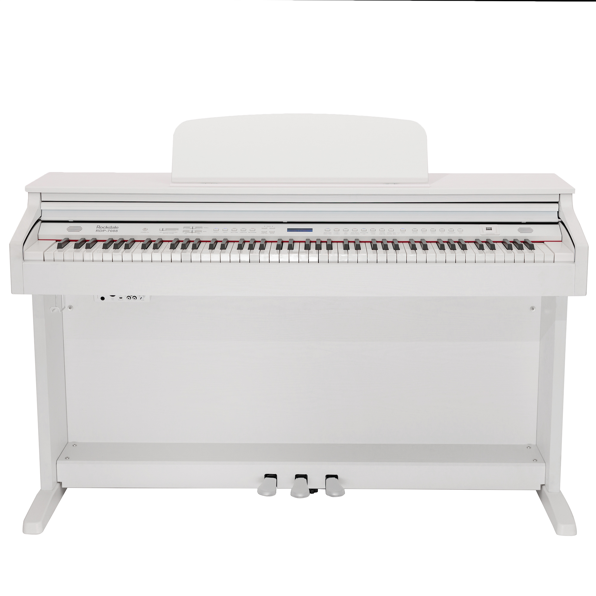 Цифровые пианино ROCKDALE Fantasia 128 Graded White клавиатура msi gaming rus vigor gk30 white