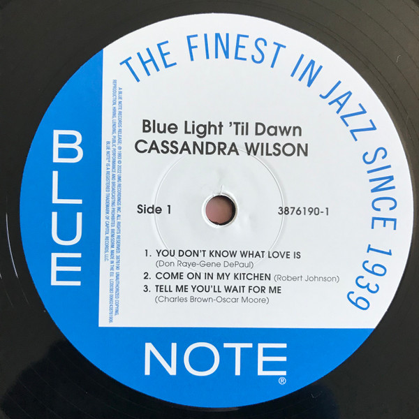 Джаз Blue Note WILSON CASSANDRA - Blue Light Til Dawn (2Винил) - фото 9