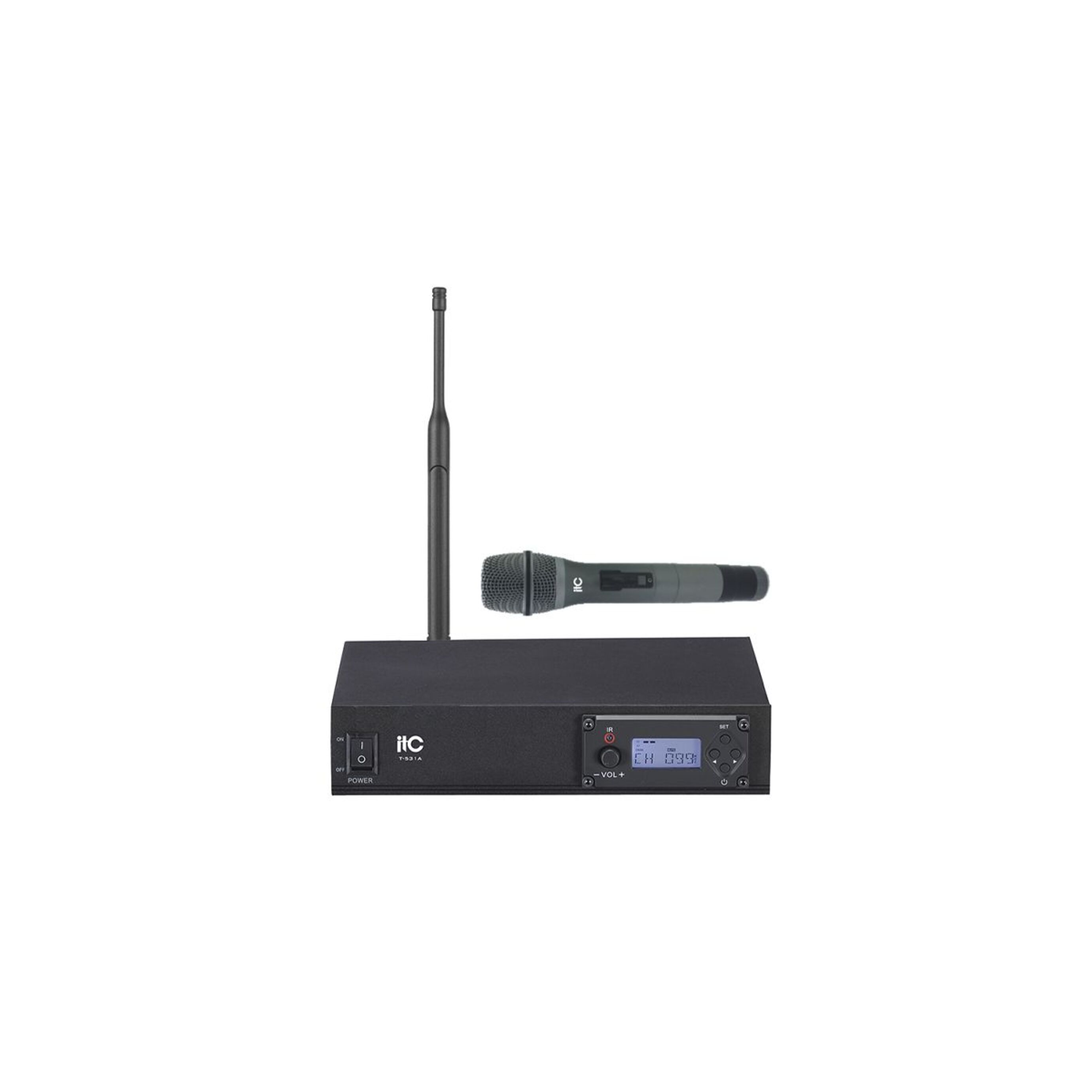 Радиосистемы с ручным микрофоном ITC T-531A повторитель для увеличения расстояния передачи ethernet sc