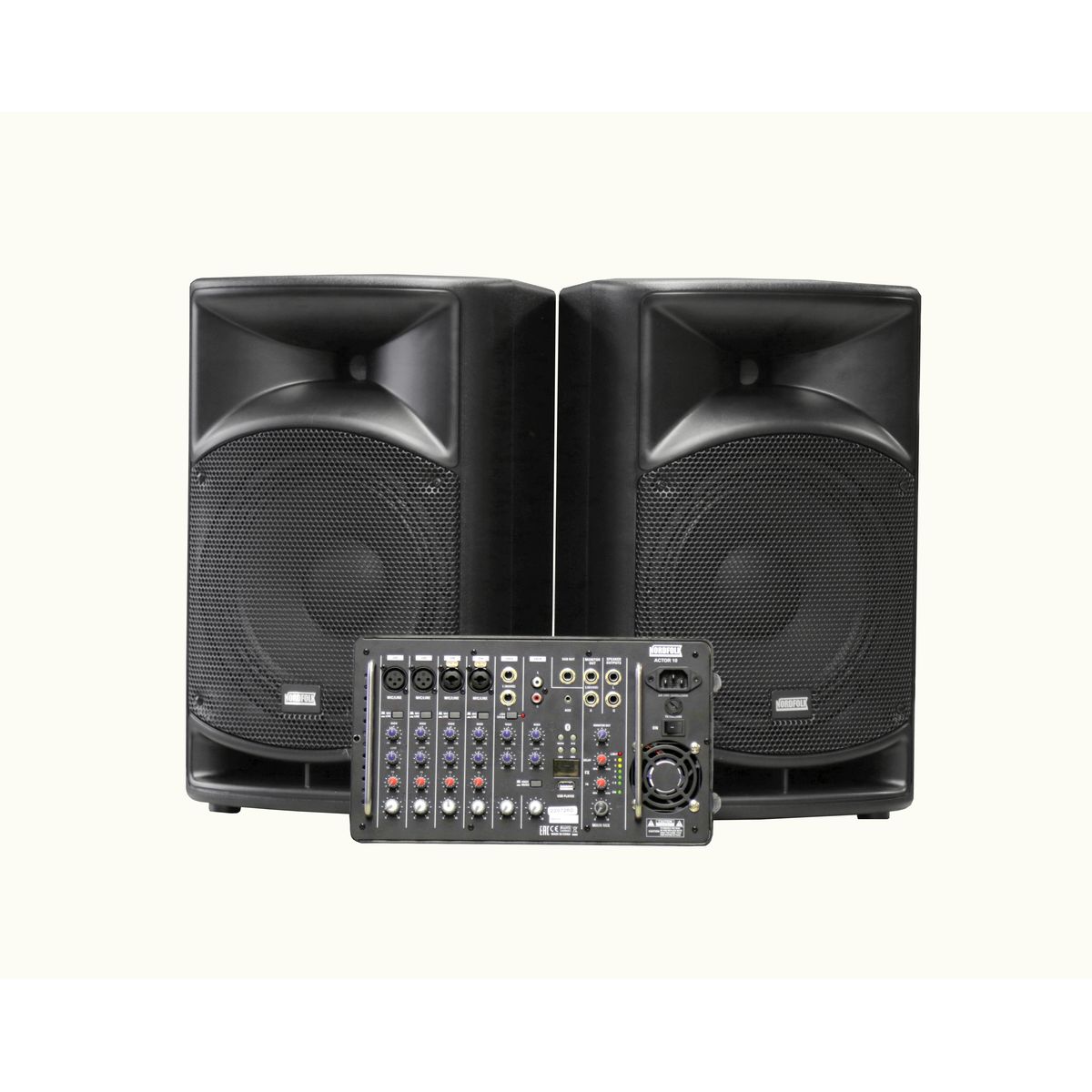 Звуковые комплекты NORDFOLK ACTOR 10 звуковые комплекты turbosound ip3000