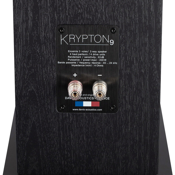 Напольная акустика Davis Acoustics KRYPTON 9 Technik Black, цвет черный, размер 1 - фото 6