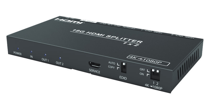 HDMI коммутаторы, разветвители, повторители Prestel SP-H2-12SA сплиттер gcr greenline разветвитель hdmi 1к2 gl vk2