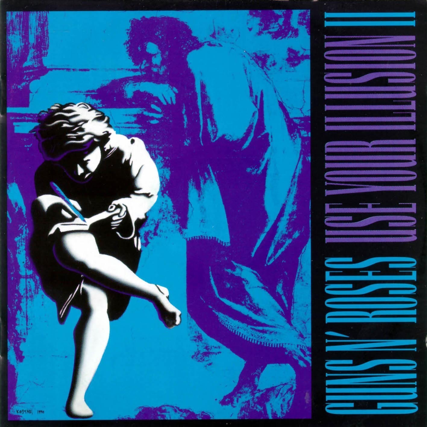 Рок Geffen Guns N' Roses - Use Your Illusion II (180 Gram Black Vinyl 2LP) виниловая пластинка guns n roses live in new york city 1988 9003829979558