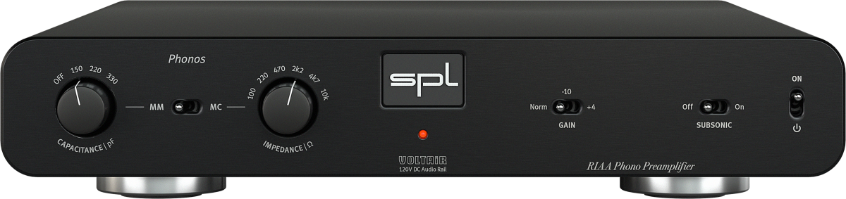 Фонокорректоры SPL Phonos black проигрыватель виниловых пластинок playbox chicago pb 103u bk black