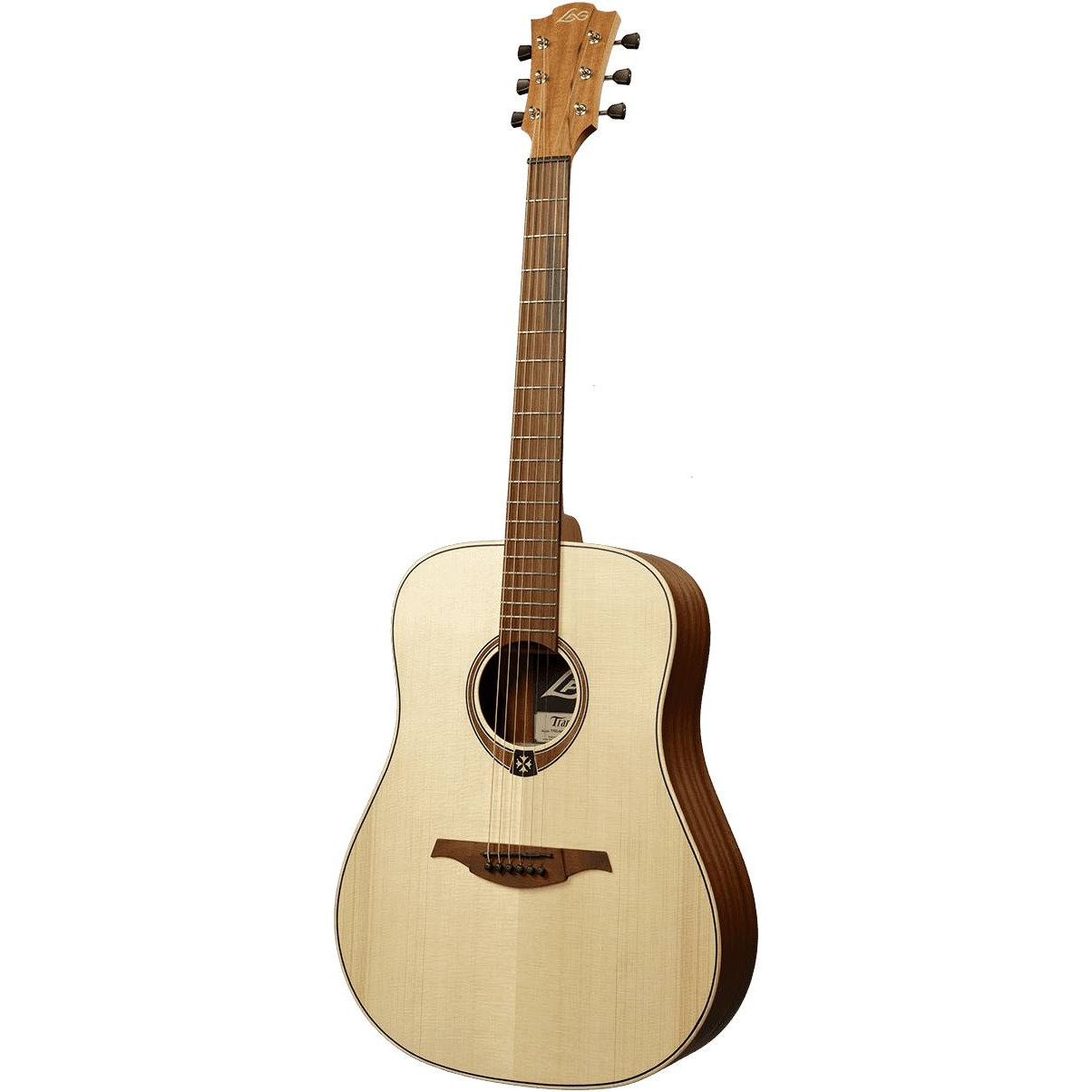 Акустические гитары LAG GLA T-70D NAT акустические гитары bamboo ga 38 mahogany