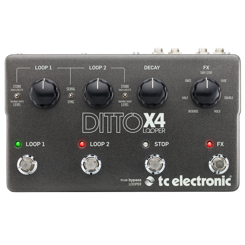 Процессоры эффектов и педали для гитары TC ELECTRONIC Ditto x4 Looper, цвет черный - фото 3