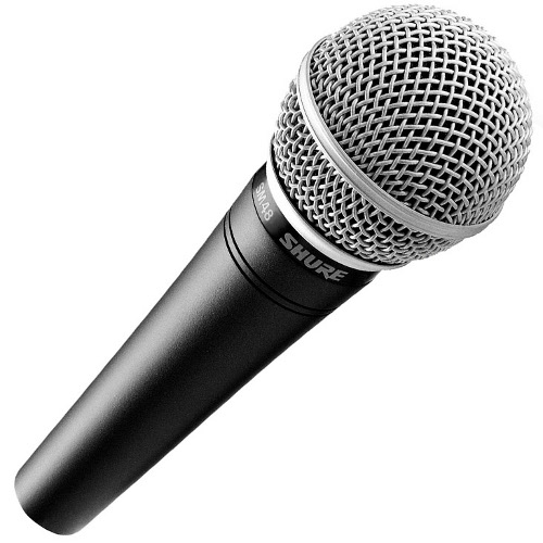 Ручные микрофоны Shure SM48-LC ручные микрофоны shure pga48 qtr e