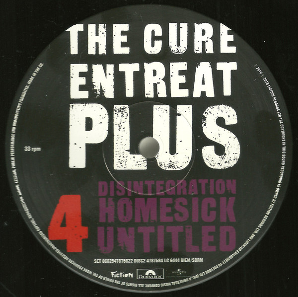 Рок UMC/Polydor UK Cure, The, Entreat Plus - фото 9