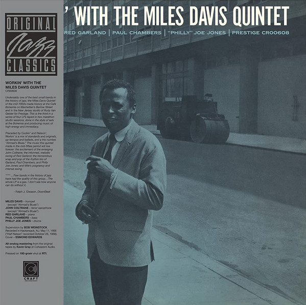 Джаз Universal (Aus) Davis, Miles - Workin’ (Black Vinyl LP) davis miles quintet miles smiles 1 cd