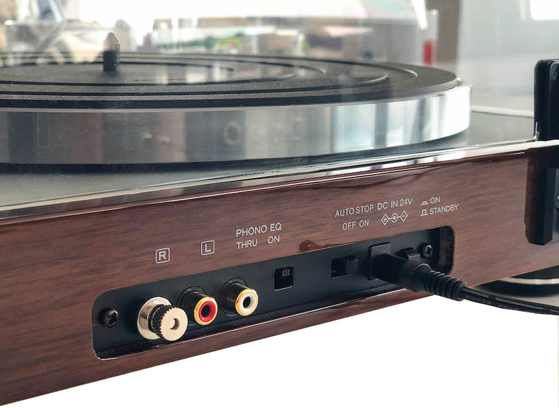 Проигрыватели винила Thorens TD 402 DD (TP72, AT VM95E) highgloss walnut, цвет темно - коричневое дерево - фото 8