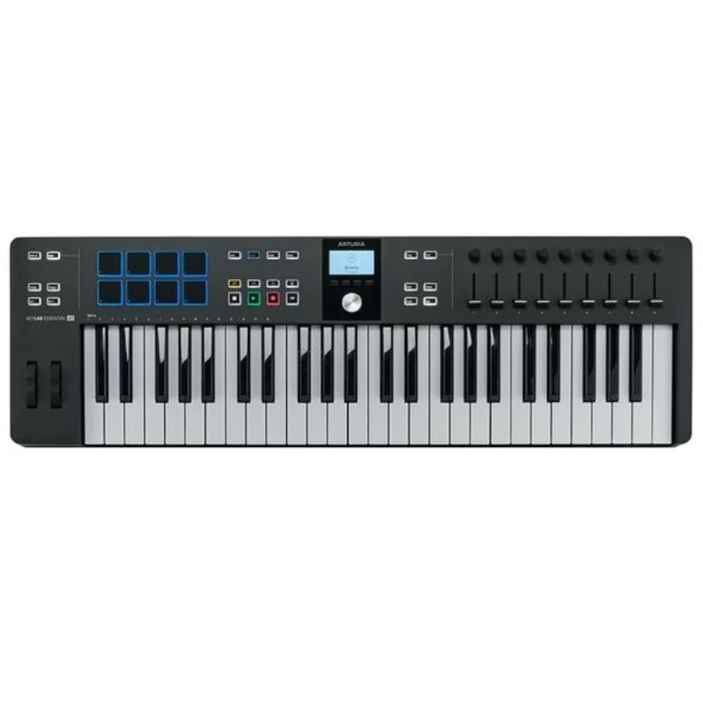 MIDI клавиатуры Arturia KeyLab Essential 49 mk3 Black midi клавиатуры arturia minilab 3