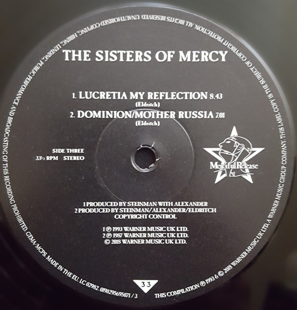 Электроника WM The Sisters Of Mercy Greatest Hits Volume One: A Slight Case Of Overbombing (180 Gram/Gatefold) - фото 5