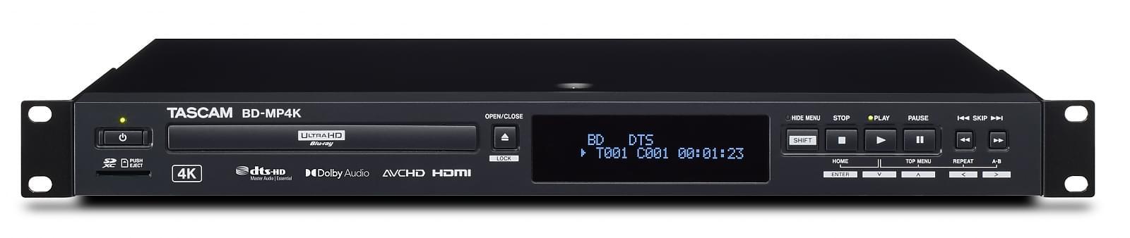 CD проигрыватели и рекордеры Tascam BD-MP4K