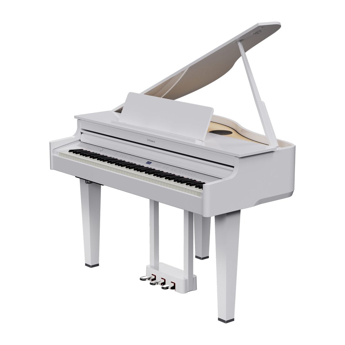 Цифровые пианино Roland GP 6 PW цифровые пианино roland hp702wh ksh704 2wh