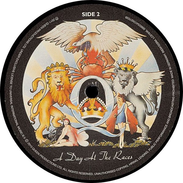 Рок USM/Universal (UMGI) Queen, A Day At The Races (Standalone - Black Vinyl) - фото 9