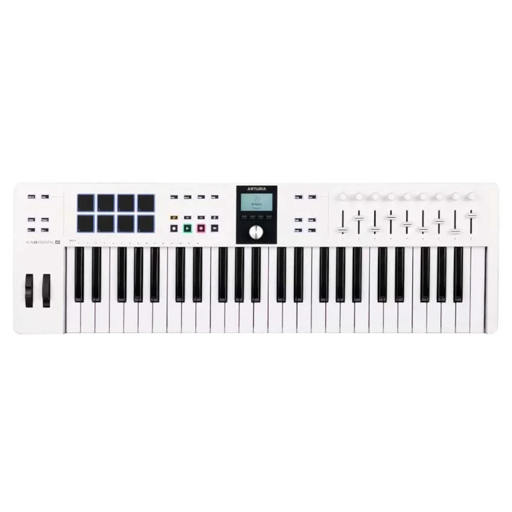 MIDI клавиатуры Arturia KeyLab Essential 49 mk3 White midi клавиатуры arturia minilab 3