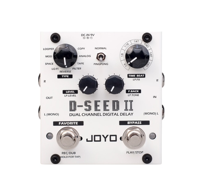 Процессоры эффектов и педали для гитары Joyo D-SEED II tp03 2da plc analog output 2 channel module new original