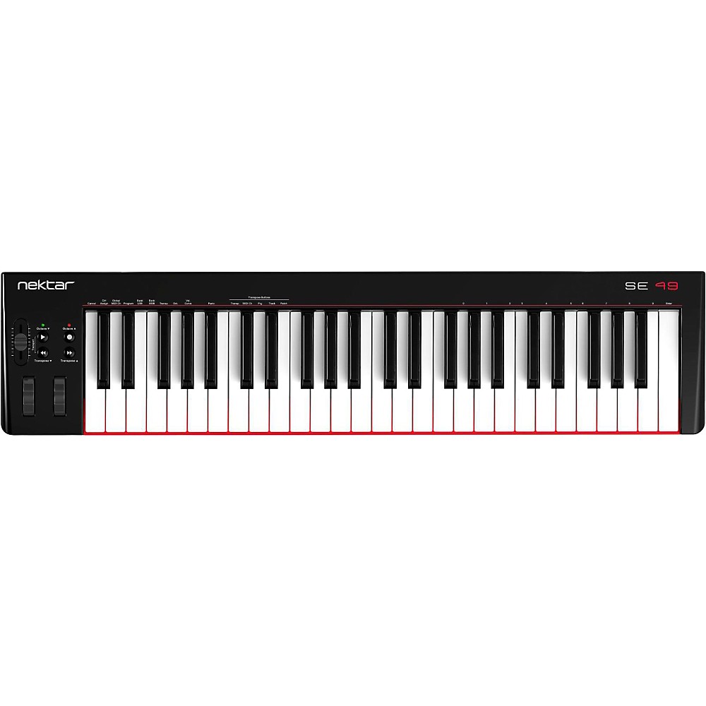MIDI клавиатуры Nektar SE49 worlde easykey 25 портативные клавиатуры мини 25 ключ usb midi контроллер