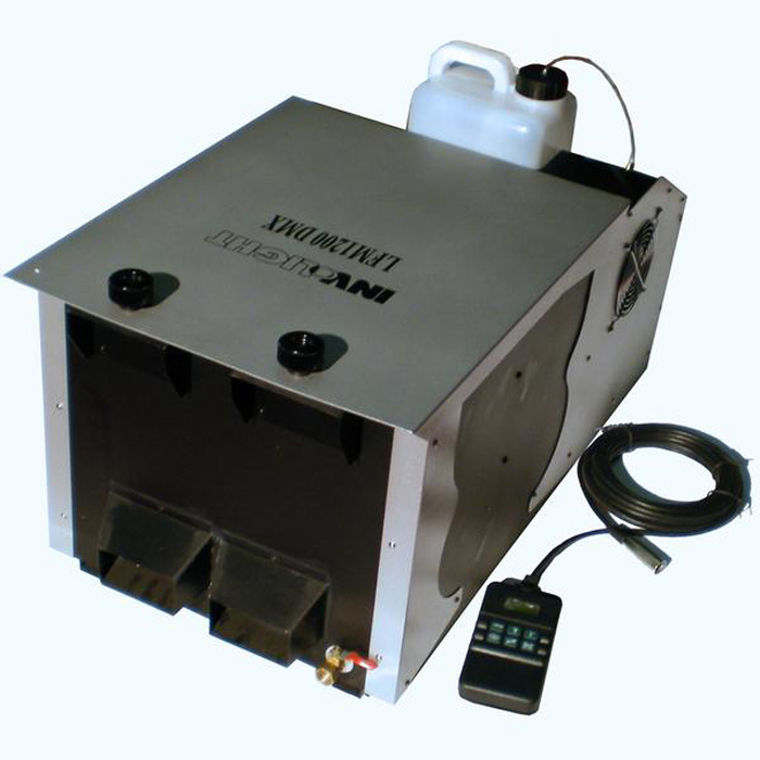 Генераторы дыма, тумана Involight LFM1200 DMX жидкость для генератора дыма тумана anzhee haze fluid oil based