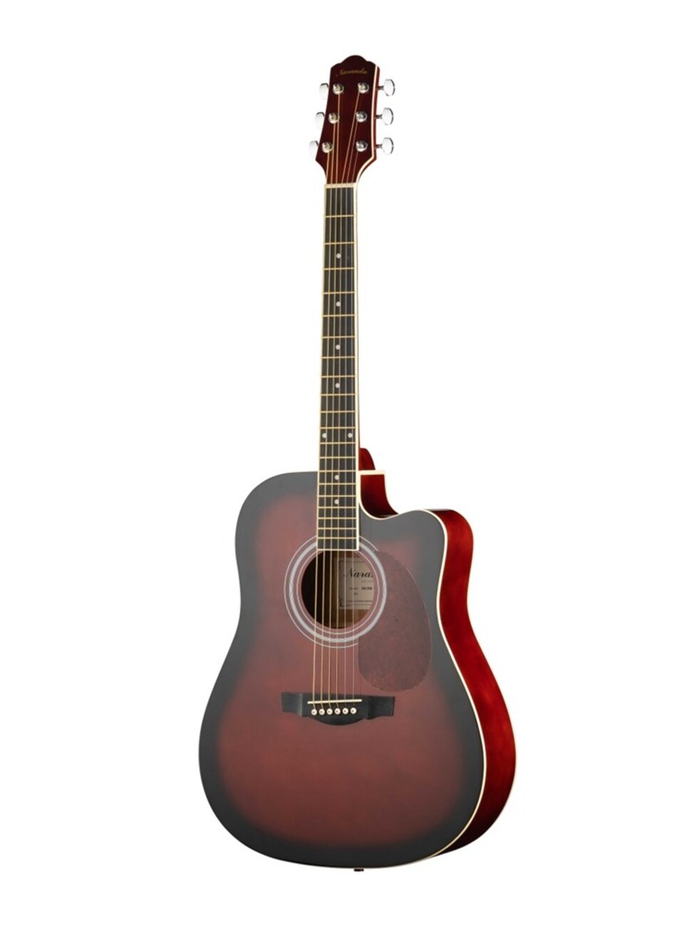 Акустические гитары Naranda DG120CWRS акустические гитары naranda dg120bk