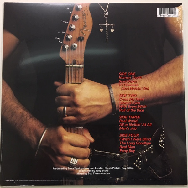 Рок Sony Springsteen, Bruce, Human Touch (Limited Black Vinyl) - фото 2