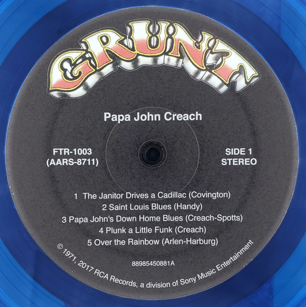 Рок IAO Papa John Creach - Papa John Creach (Coloured Vinyl LP) - фото 4