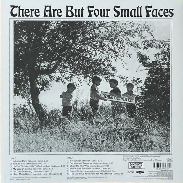 Рок IAO Small Faces - There Are But Four Small Faces (Black Vinyl LP) - фото 8