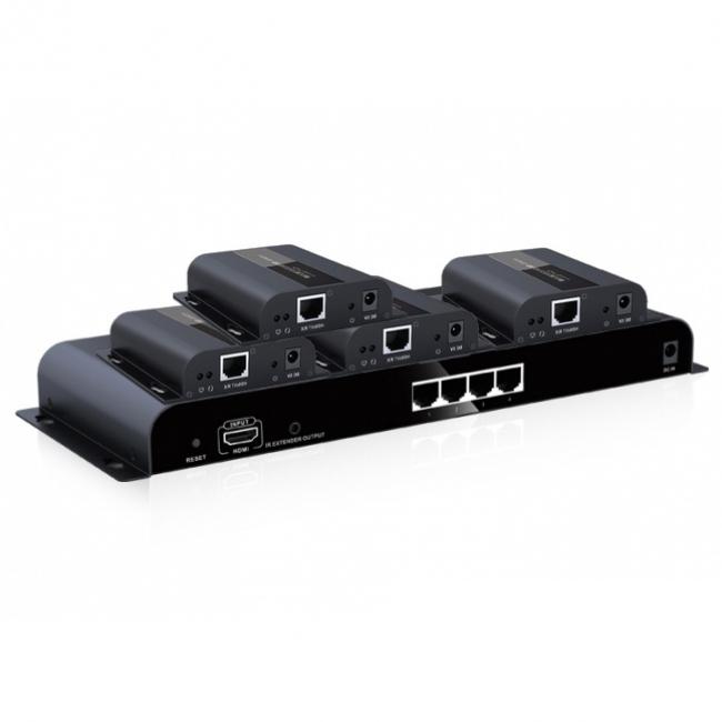 Беспроводные передатчики по витой паре и HDMI Dr.HD SC 144 HDBitT сплиттер palmexx переключатель hdmi 1x2 2x1 px switch bidir