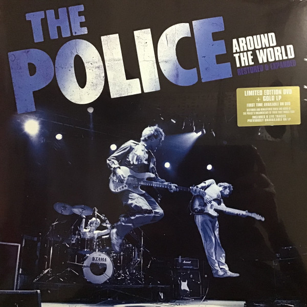 Рок Mercury POLICE - Around The World (Gold) (LP+DVD)