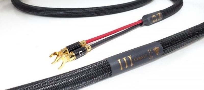 Кабели акустические с разъёмами Purist Audio Design Corvus Speaker Cable 2.5m (banana) Diamond Revision кабели акустические в нарезку in akustik exzellenz ls 40 2 x 2 5 m single wire banana