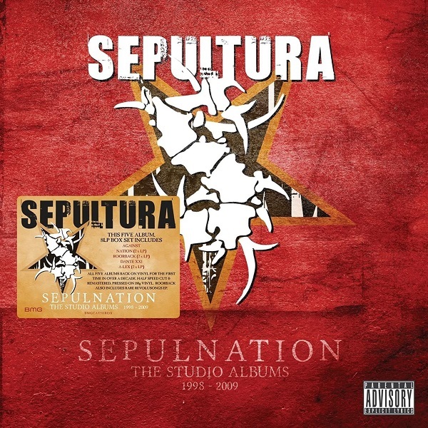 Металл BMG Sepultura - Sepulnation - The Studio Album 1998-2009 (Black LP Box Set)