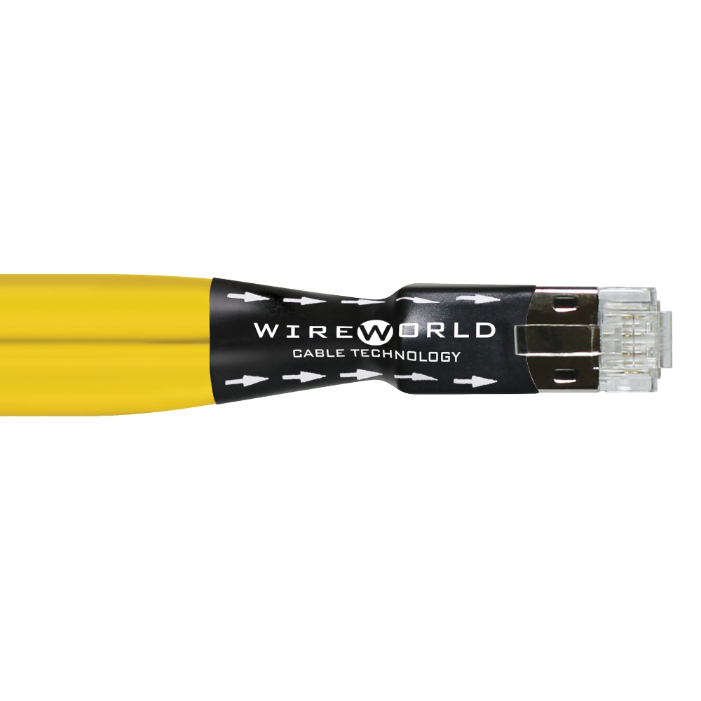USB, Lan Wire World Chroma 8 Ethernet Cable 2.0m cat7 network ethernet cable s ftp 23awg 4pr omay lszh 10gbps 600mhz double shielded oxygen free copper supports ftth 1 2 5 8 10m