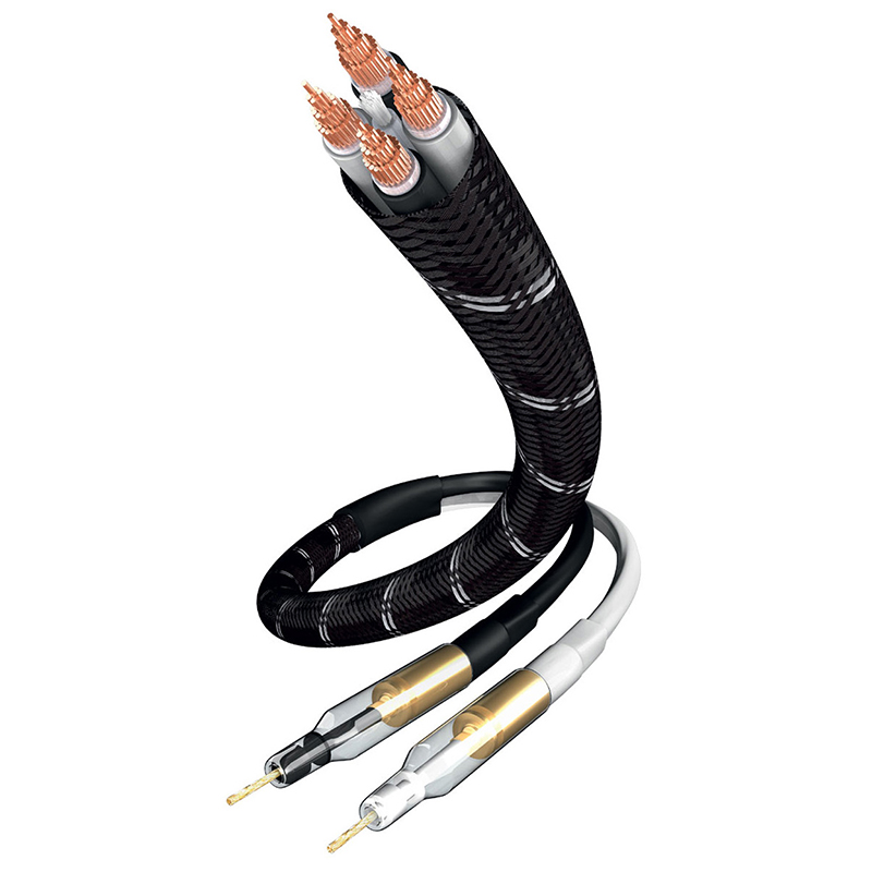 Кабели акустические с разъёмами In-Akustik Referenz LS- 602 2x3.0m BFA Banana Single-Wire (007806322) кабели акустические в нарезку in akustik exzellenz ls 40 2 x 2 5 m single wire banana