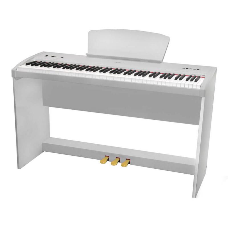 Цифровые пианино Sai Piano P-9BT-WH клавиатура портативного электрического 88 клавиш roll up piano многофункциональная цифровая клавиатура пианино