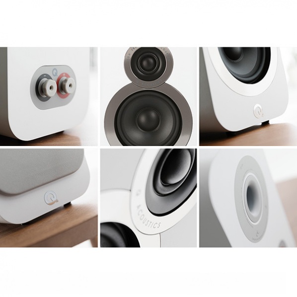 Полочная акустика Q-Acoustics Q3010i (QA3518) Arctic White, размер 9, цвет черный - фото 3