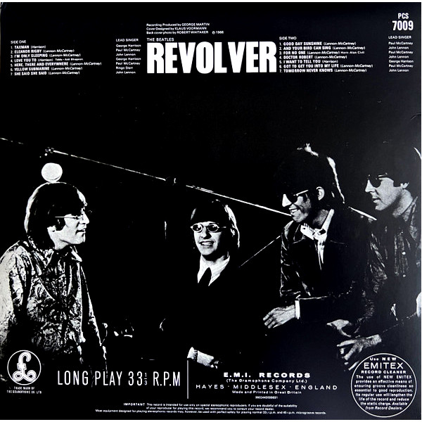 Рок Universal US The Beatles - Revolver: 2022 Mix (Super Deluxe Edition Black Vinyl 4LP+7'EP) - фото 3