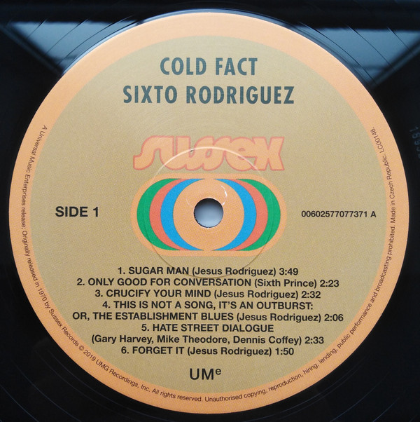 Рок UME (USM) Rodriguez, Cold Fact - фото 4